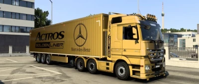 Mercedes Actros MP3 Liner Series skin v1.0