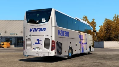 Mercedes-Benz New Travego 16 SHD Varan Cumhuriyet Skin 1.48