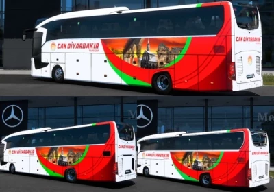 Mercedes Benz Travego 16Shd Can Diyarbakır 2023 Pack 1.48.x