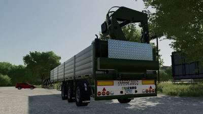 Platform Trailer With Crane v1.0.0.0