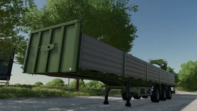 Platform Trailer With Crane v1.0.0.0