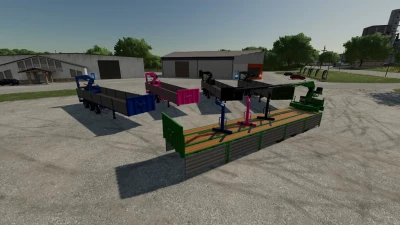 Platform Trailer With Crane v1.0.0.0