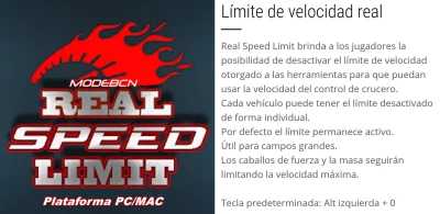 real Speed Limit VERSIÓN EN ESPAÑOL v1.4.0.0