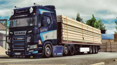 Scania NG L6&V8 Open Pipe (AT gearbox) v1.2 1.48