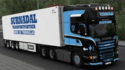 Scania R 2012 Streamline 2014 Surnadal Transport Skin 1.48