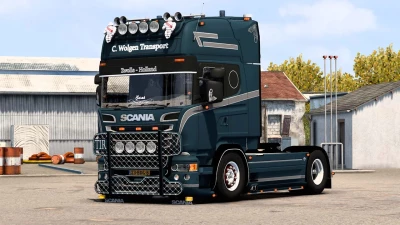 Scania R580 Wolgen v2.3 1.48.x