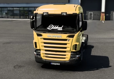 Scania RJL The OldSkool Club Sticker 1.48