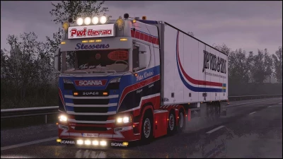 Scania S500 PWT Stessens + JP Vis Trailer v5.0 1.48.x