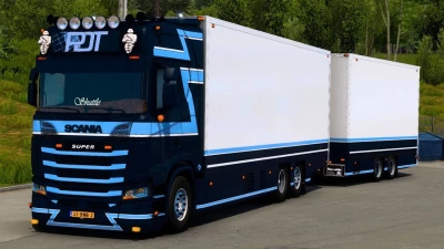 Scania S650 + Trailer PDT Logistics v1.1