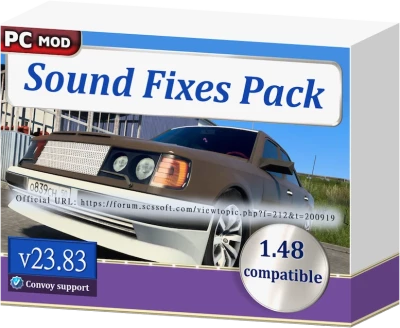 ETS2 Sound Fixes Pack v23.83