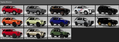 Toyota 4Runner V2 [FULL PBR] 0.30.x