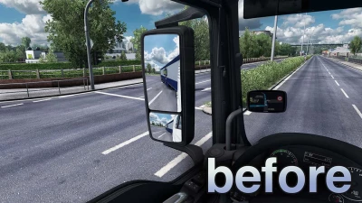 True Mirror FOV for ETS2 1.48.5a