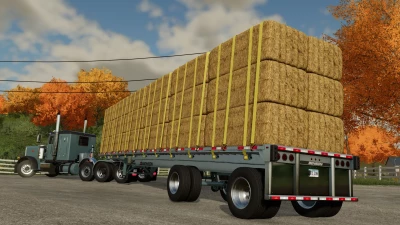 Benson 48ft Flatbed trailer Autoload v1.0.0.9