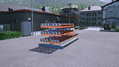 Cantilever rack for manure hoses v1.0.0.0