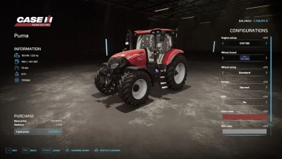 Case IH Puma 185-240 2020 v1.1.0.0