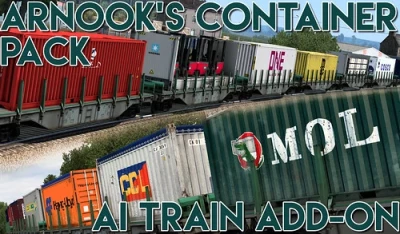 CONTAINER PACK TRAIN ADDON BY ARNOOK v16.0