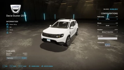 Dacia Duster 2019 v1.2.0.0
