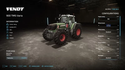 Fendt 900 TMS Vario G2 v1.1.0.0