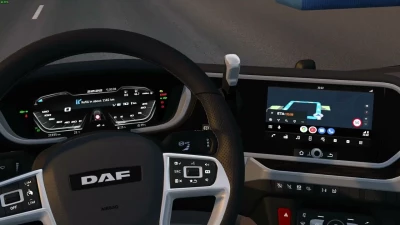 High Quality Dashboard - DAF 2021 XG & XG+ v2.5.1