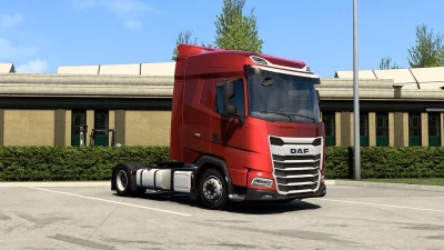 Low deck chassis addon for DAF 2021 by Sogard3 v1.4 1.48.x