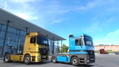 Mercedes Actros MP1/MP2 v1.9 1.48.5