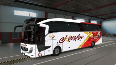 Mercedes Benz Travego 16 SHD Euro 6 Konfor Turizm Skinpack v2.0