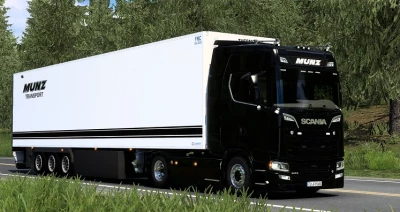 Scania S Munz DieselTV Skin 1.48