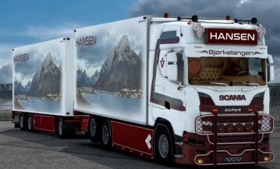 Scania S580 Tandem Hansen v1.1 1.48.x