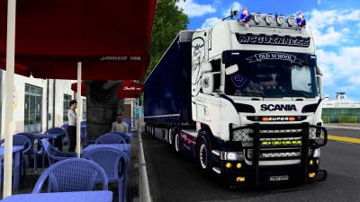 Scania V8 RJL SKIN Vabis Topline LCB v1.0