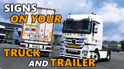 Signs on Your Truck & Trailer v 1.0.4.10s