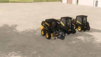 Skid Steer Forestry New Holland L330 And C362 Pack v1.0.0.0