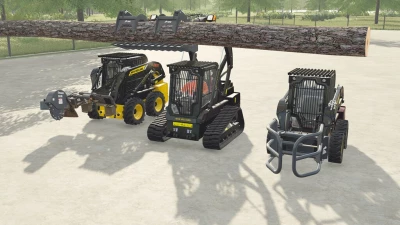 Skid Steer Forestry New Holland L330 And C362 Pack v1.0.0.0