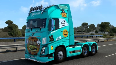 SKIN HALLOWEEN VOLVO FH 2012 1.0 1.48