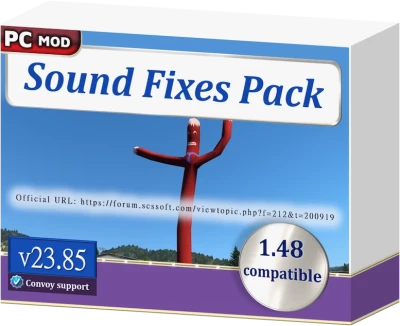 ETS2 Sound Fixes Pack v23.85