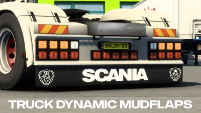 Truck Dynamic Mudflaps v1.0 1.48.5