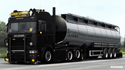 Vanhool Chemical Cistern Trailer 1.48.x