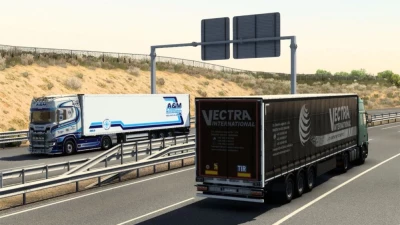 Vectra International Trailer Skin in Traffic 1.48