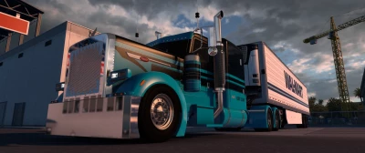 389 Pinga Truck Skin Blue & Black 1.49