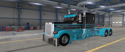 389 Pinga Truck Skin Blue & Black 1.49