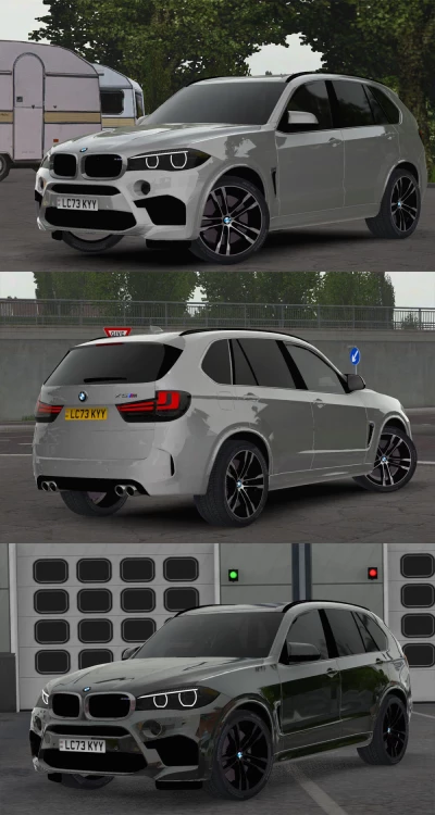 [ATS] BMW X5M F85 v2.3 - 1.49