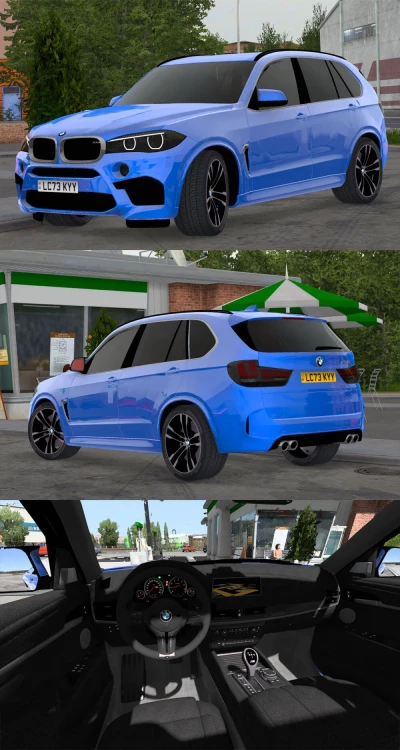 [ATS] BMW X5M F85 v2.3 - 1.49