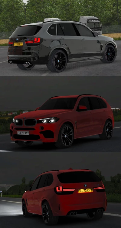 [ATS] BMW X5M F85 v2.3 - 1.49