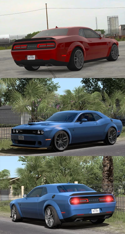 [ATS] Dodge Challenger SRT Hellcat Widebody 2018 v1.5 1.49