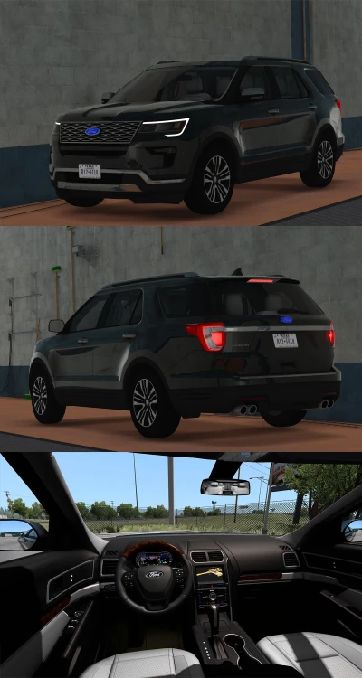 [ATS] Ford Explorer Platinum 2019 v1.2 1.49