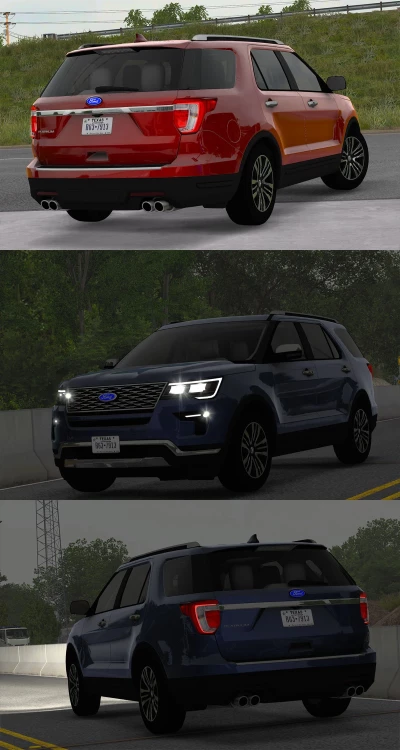 [ATS] Ford Explorer Platinum 2019 v1.2 1.49