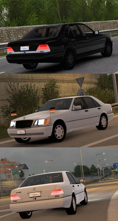 [ATS] Mercedes-Benz W140 S-Class S600 v1.3 - 1.49