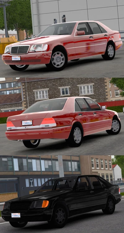 [ATS] Mercedes-Benz W140 S-Class S600 v1.3 - 1.49