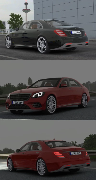 [ATS] Mercedes-Benz W222 S-Class S-400d v4.7 - 1.49