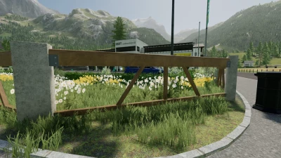 Concrete Pillar With Timber Poles v1.0.0.0