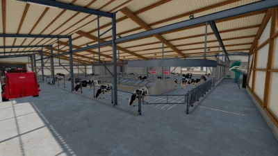 Cow Barn Big With GEA Mixfeeder v1.0.1.0